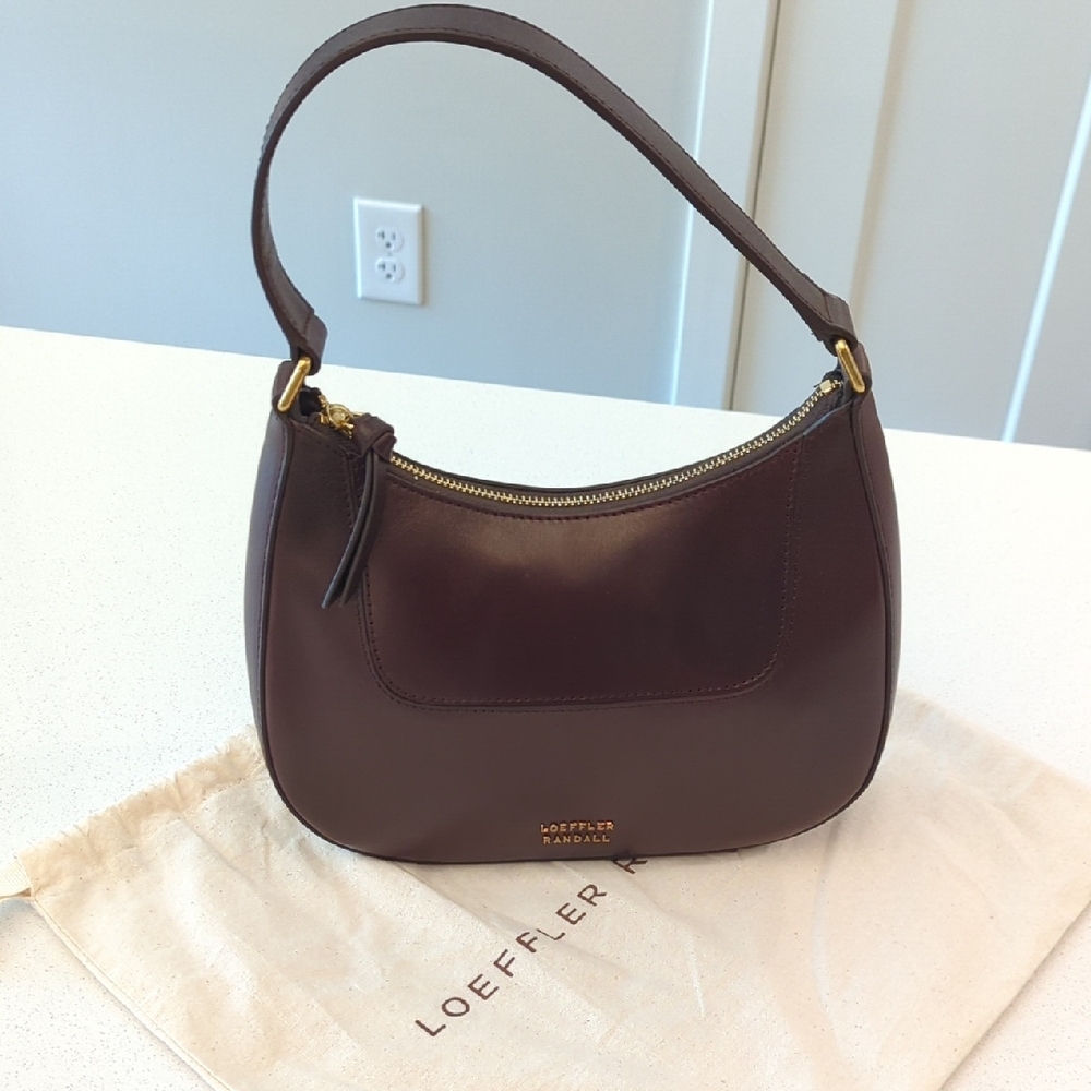 Loeffler Randall Dark Brown Greta Shoulder Bag